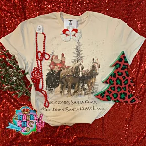 Here Comes Santa Claus Tee
