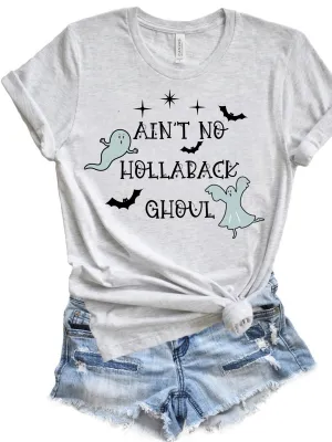 Hollaback ghoul gray Pre order - Tee as Pictured 1.5 week tat