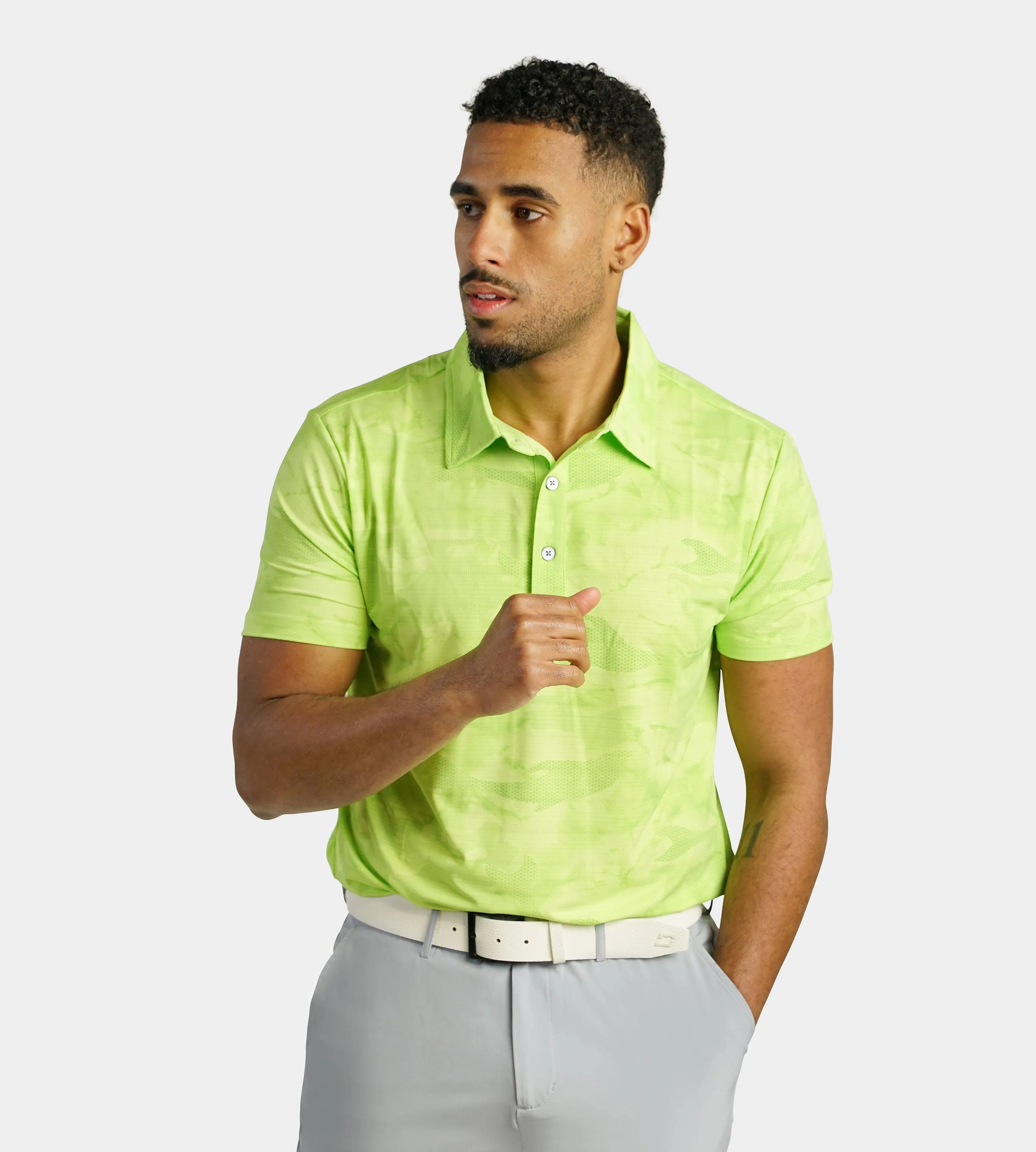 HORIZON POLO - LIME