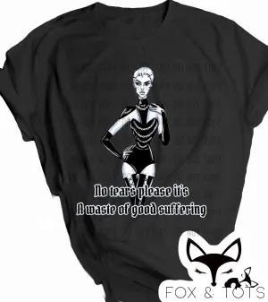 Horror girls no tears Pre order - Tee as Pictured 1.5 week tat