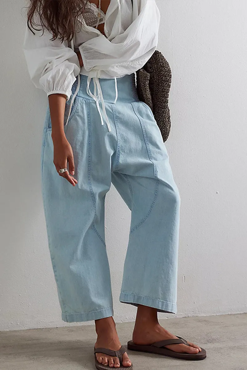 HPQ1048 Mid-Rise Square Pants