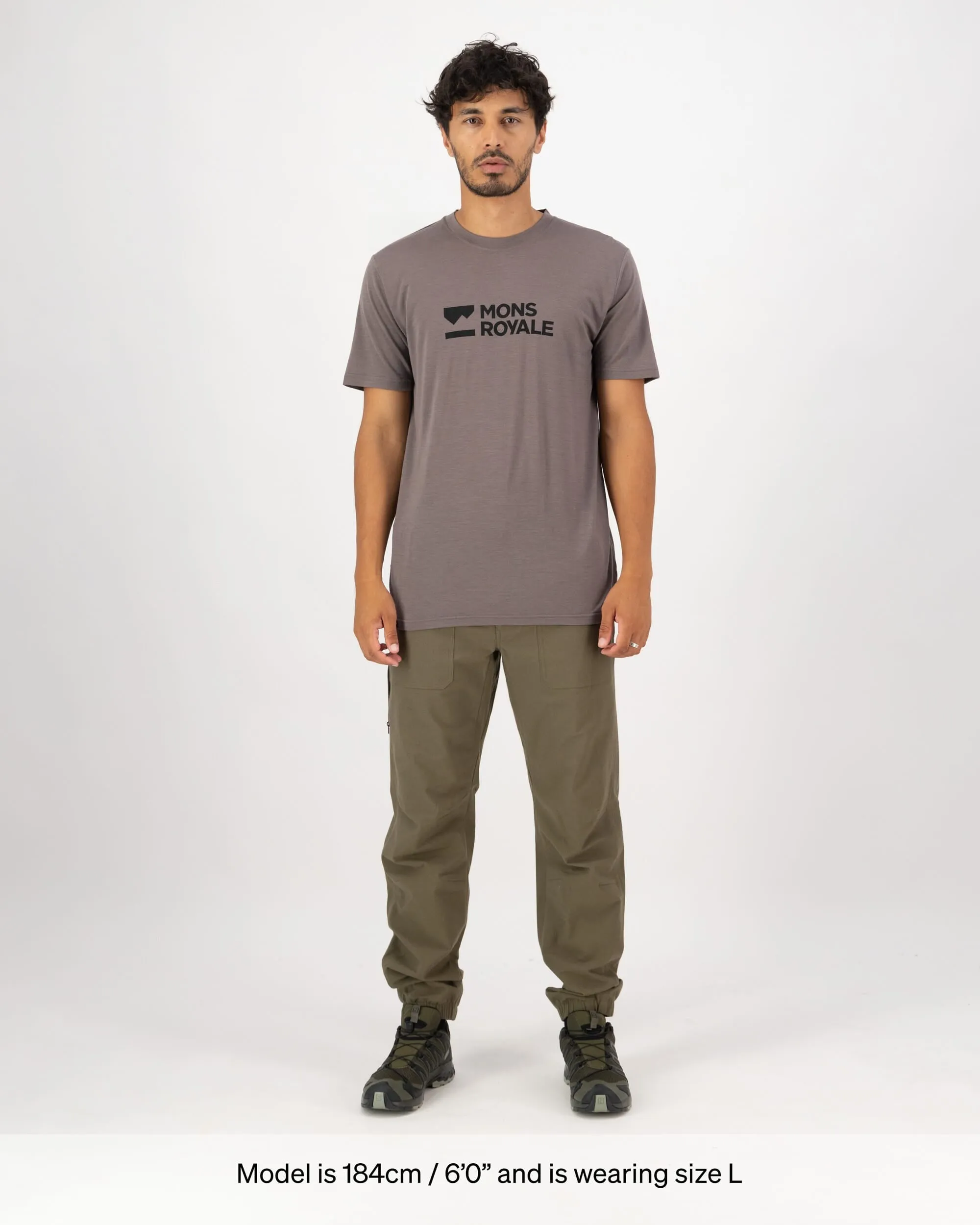 Icon Merino Classic T-Shirt - Iron