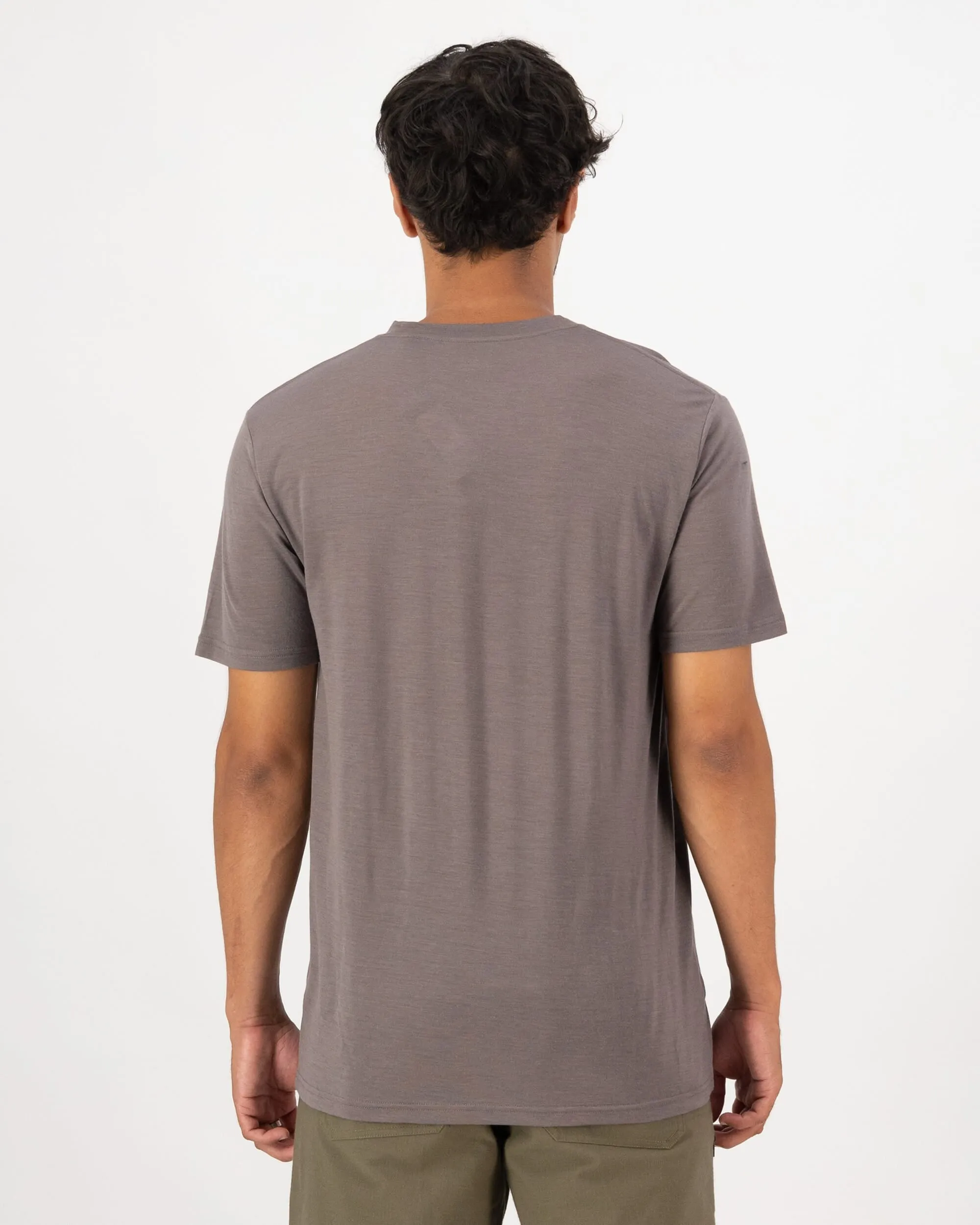 Icon Merino Classic T-Shirt - Iron