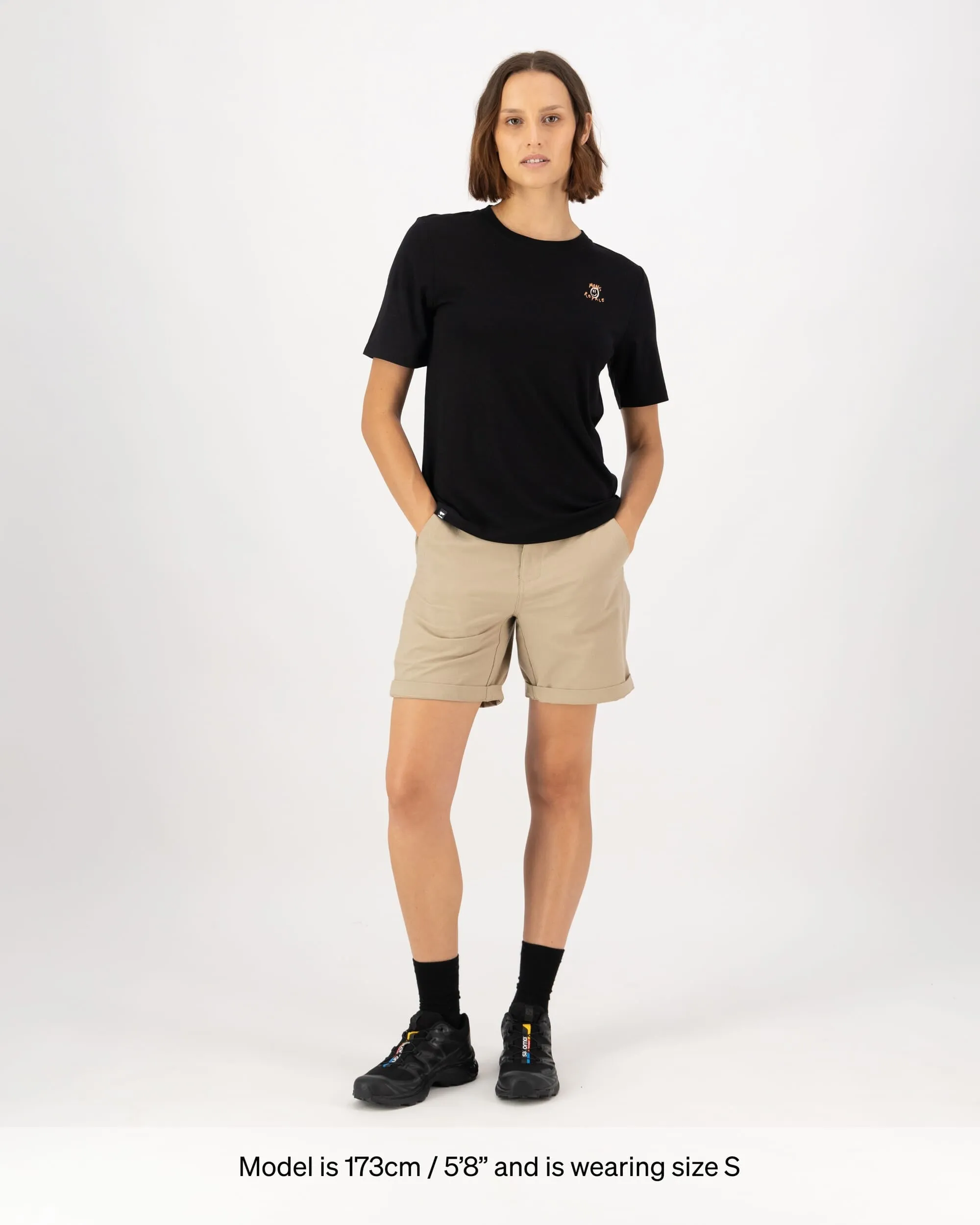 Icon Merino T-Shirt - Black