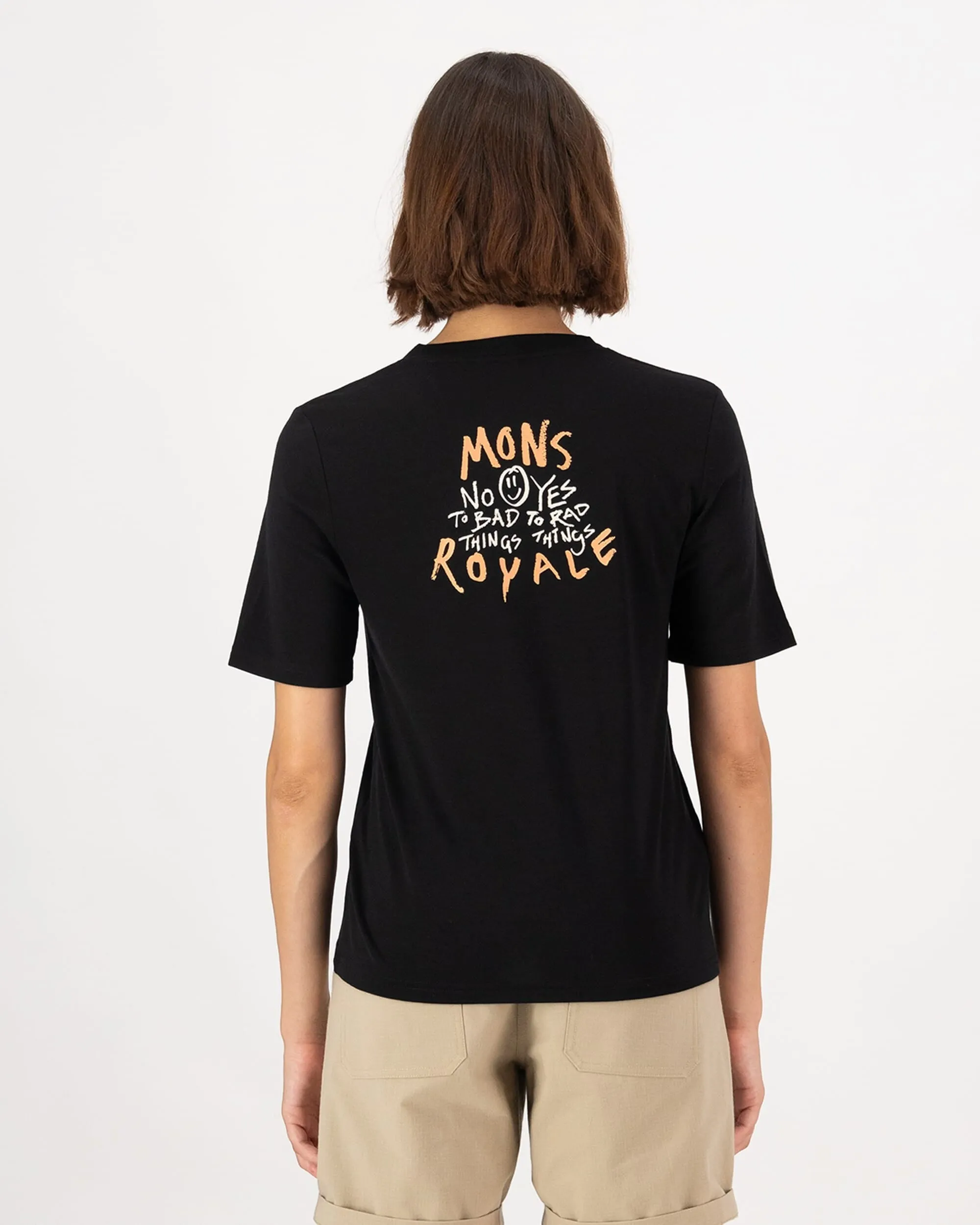 Icon Merino T-Shirt - Black