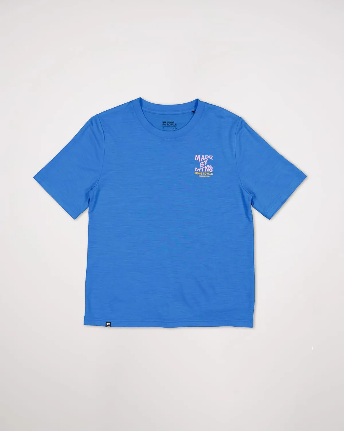 Icon Merino T-Shirt - Pop Blue