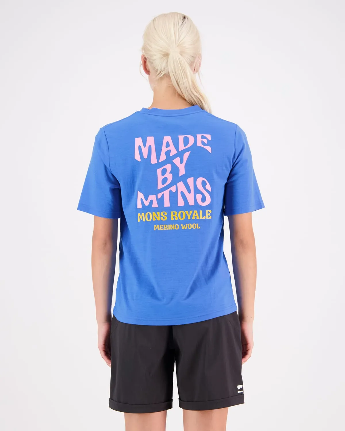 Icon Merino T-Shirt - Pop Blue