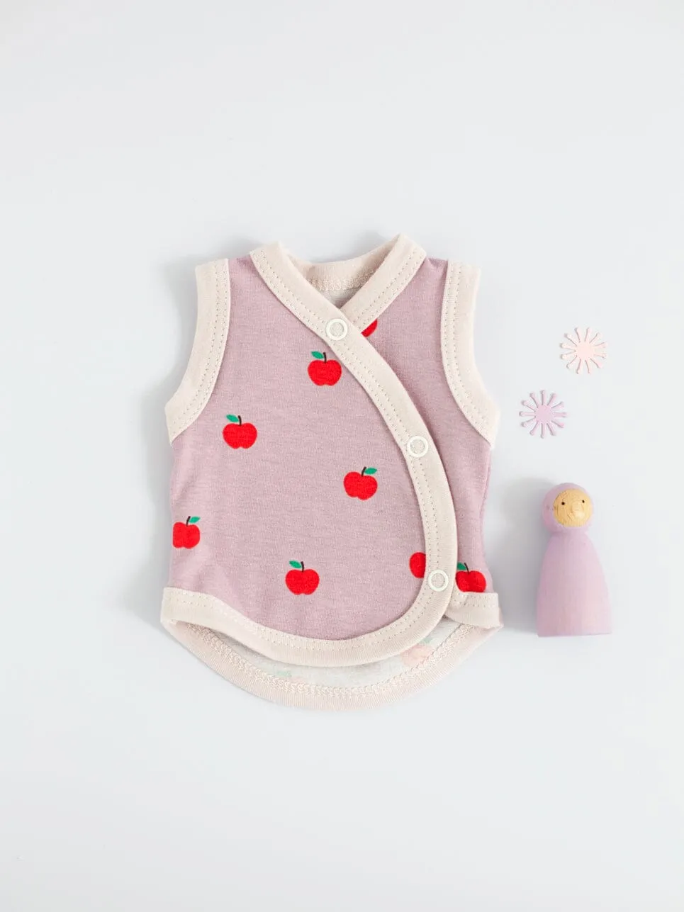 Incubator Vest & Round Hat Set, Orchard