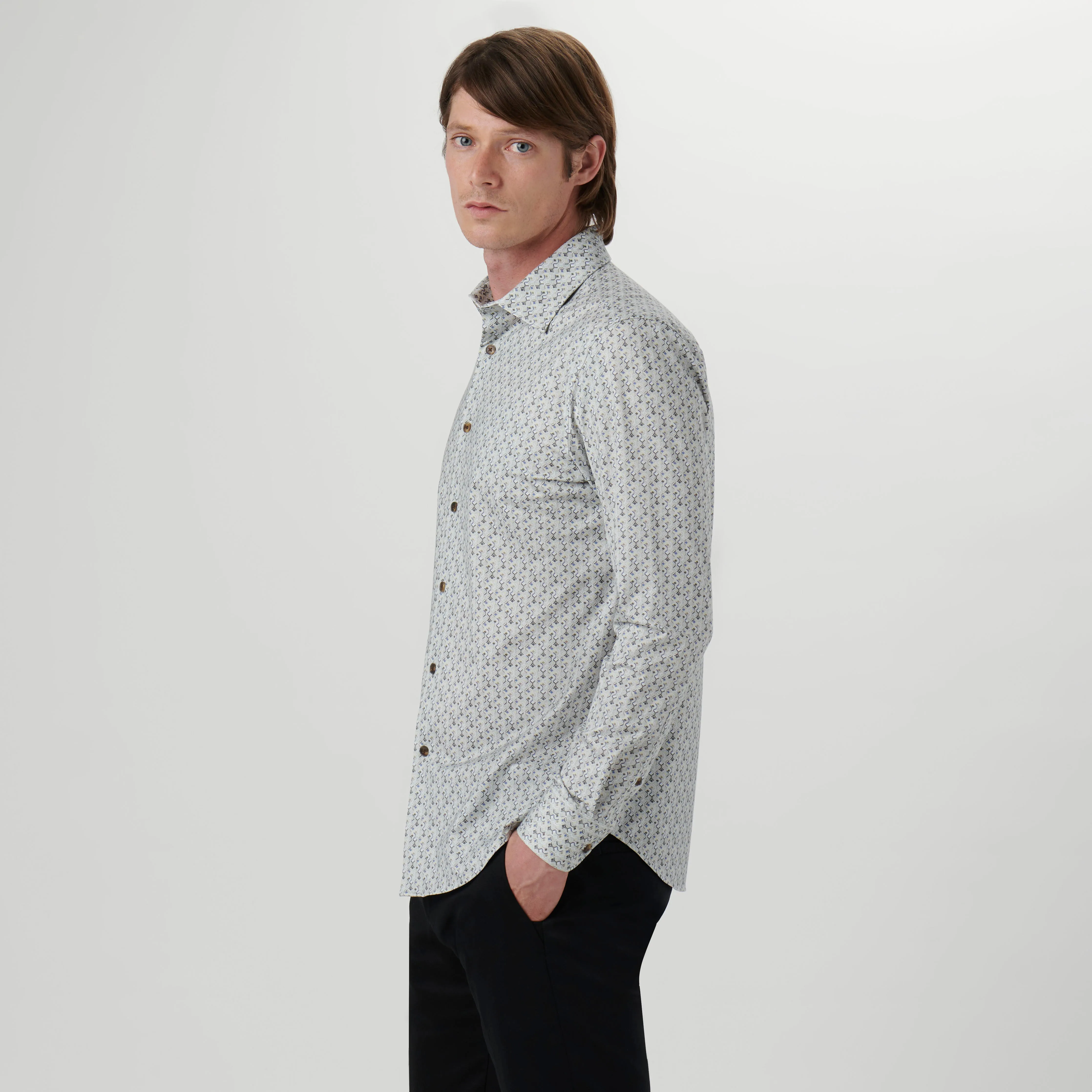 James Geometric OoohCotton Shirt
