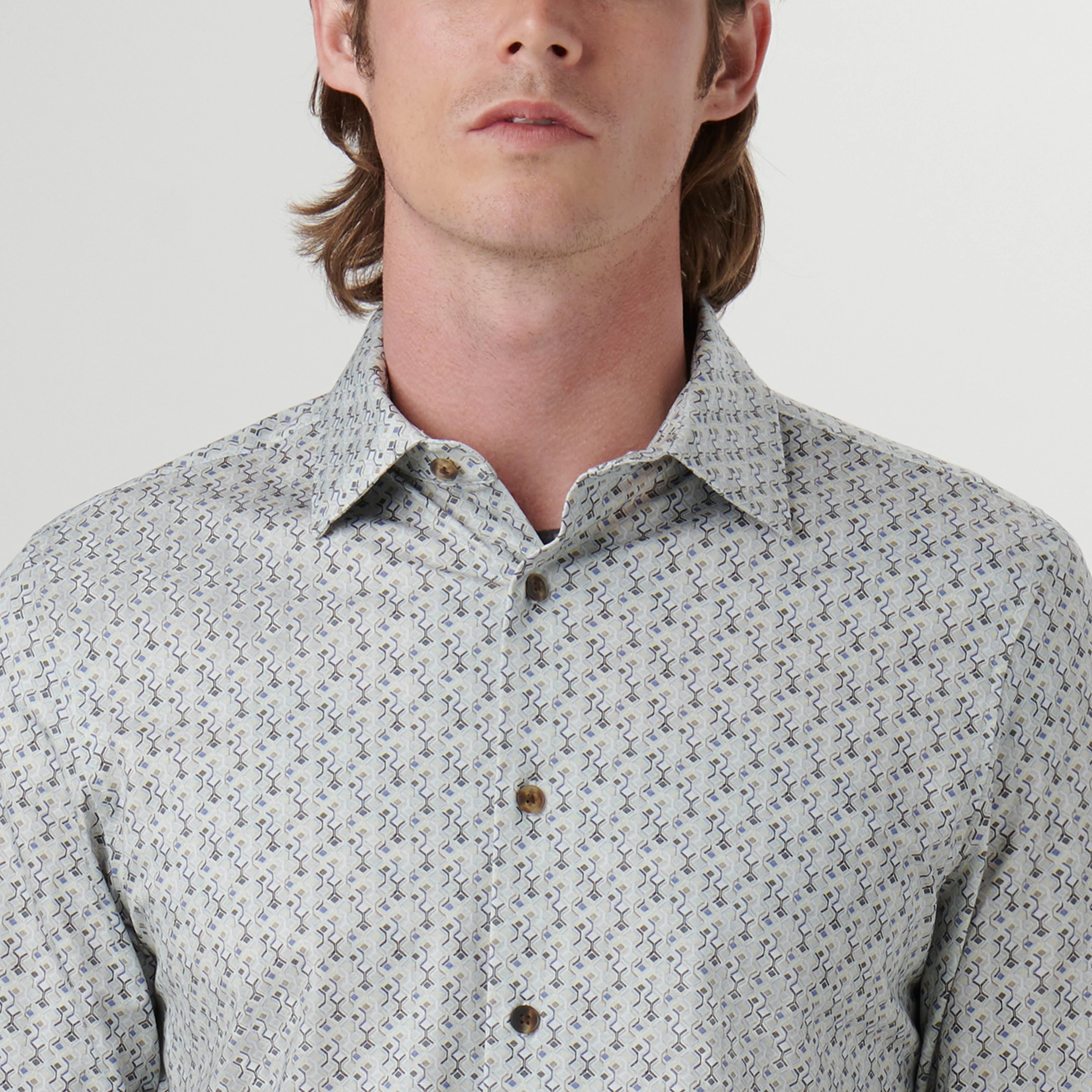 James Geometric OoohCotton Shirt