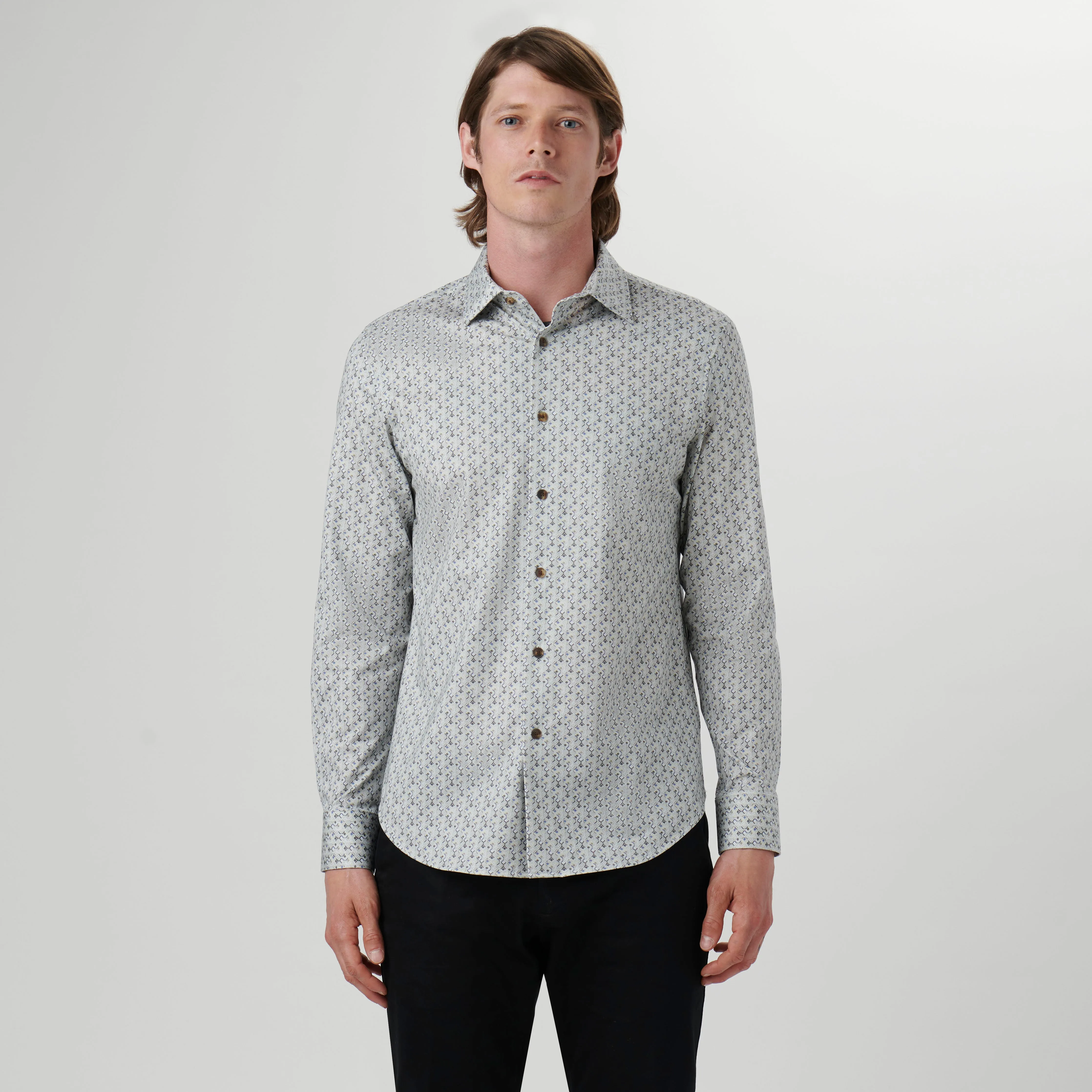 James Geometric OoohCotton Shirt