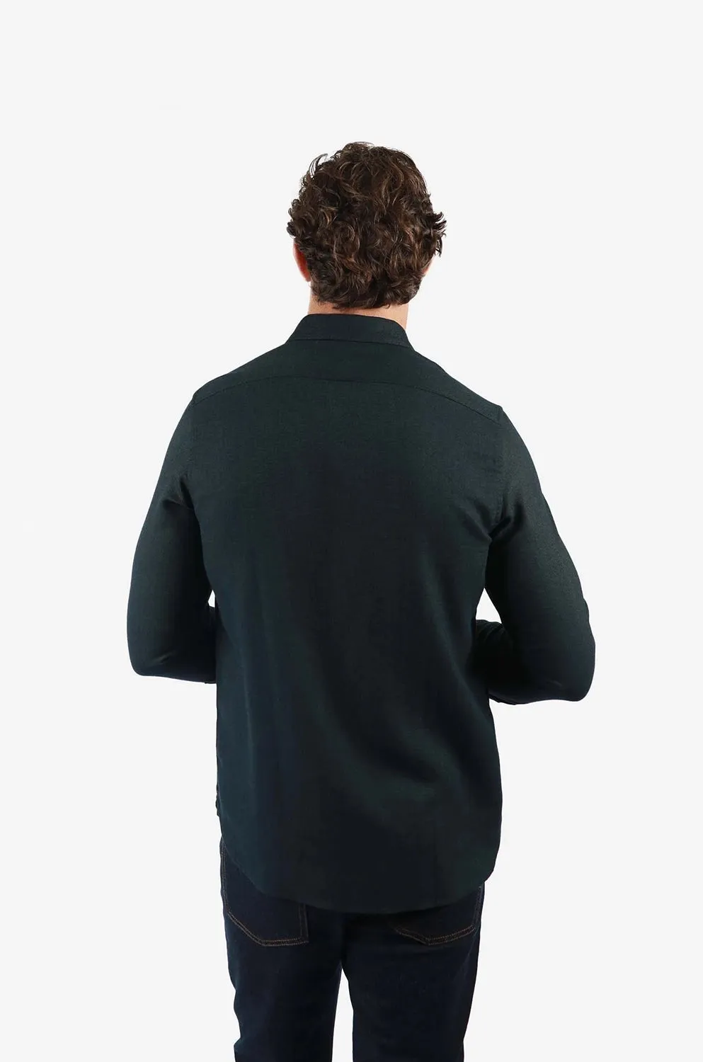 JAMES HARPER 2 TONE TWILL L/S SHIRT JHS582