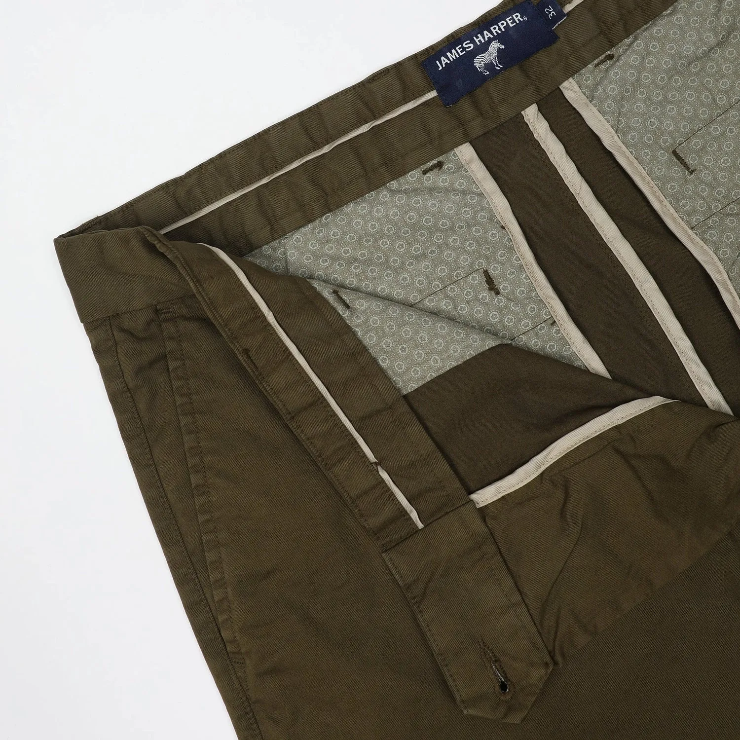 JAMES HARPER STRETCH COTTON CHINO JHTR42