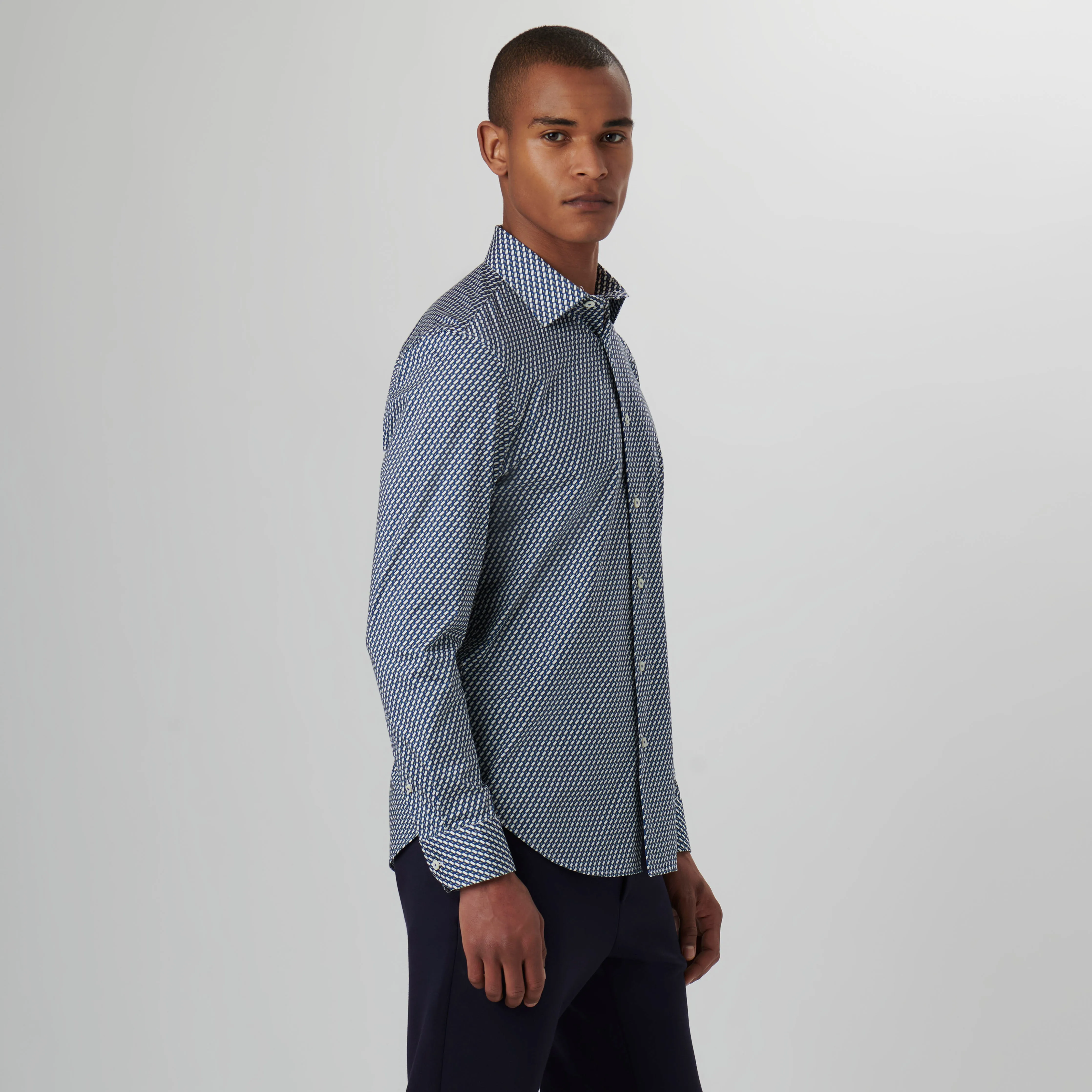 James Illusion Print OoohCotton Shirt