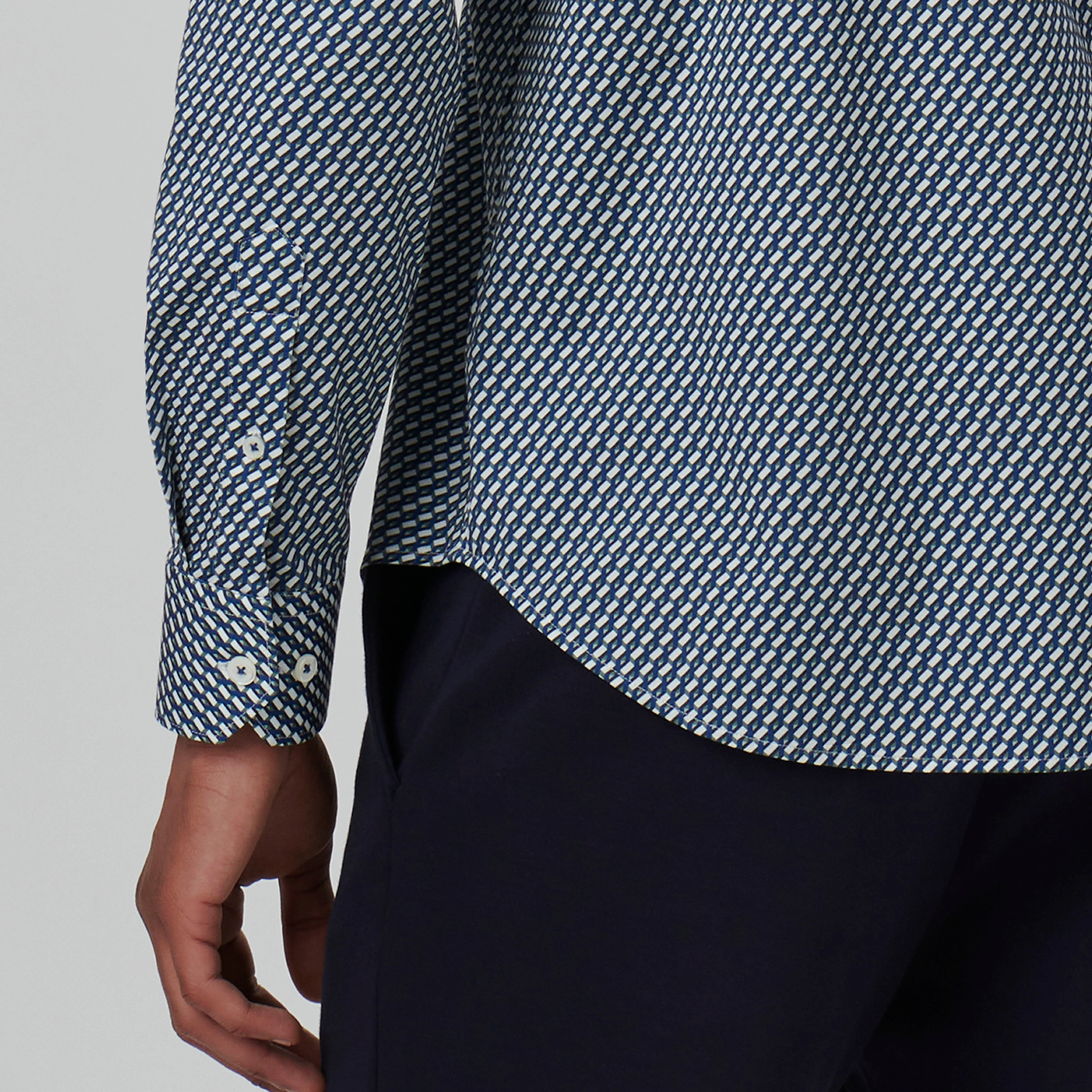 James Illusion Print OoohCotton Shirt