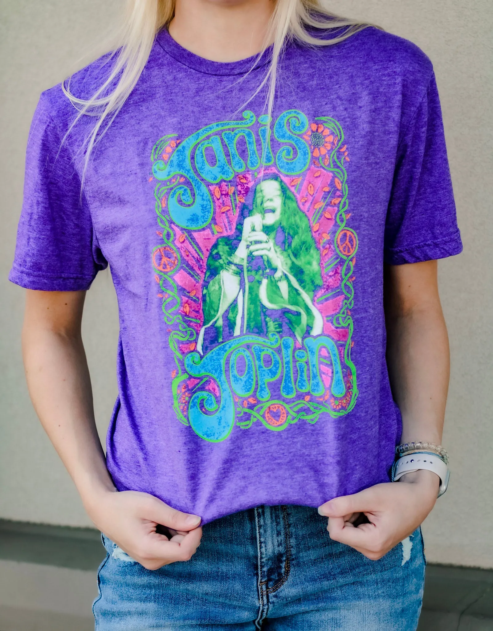 Janis Joplin Piece of my Heart Vintage Tee