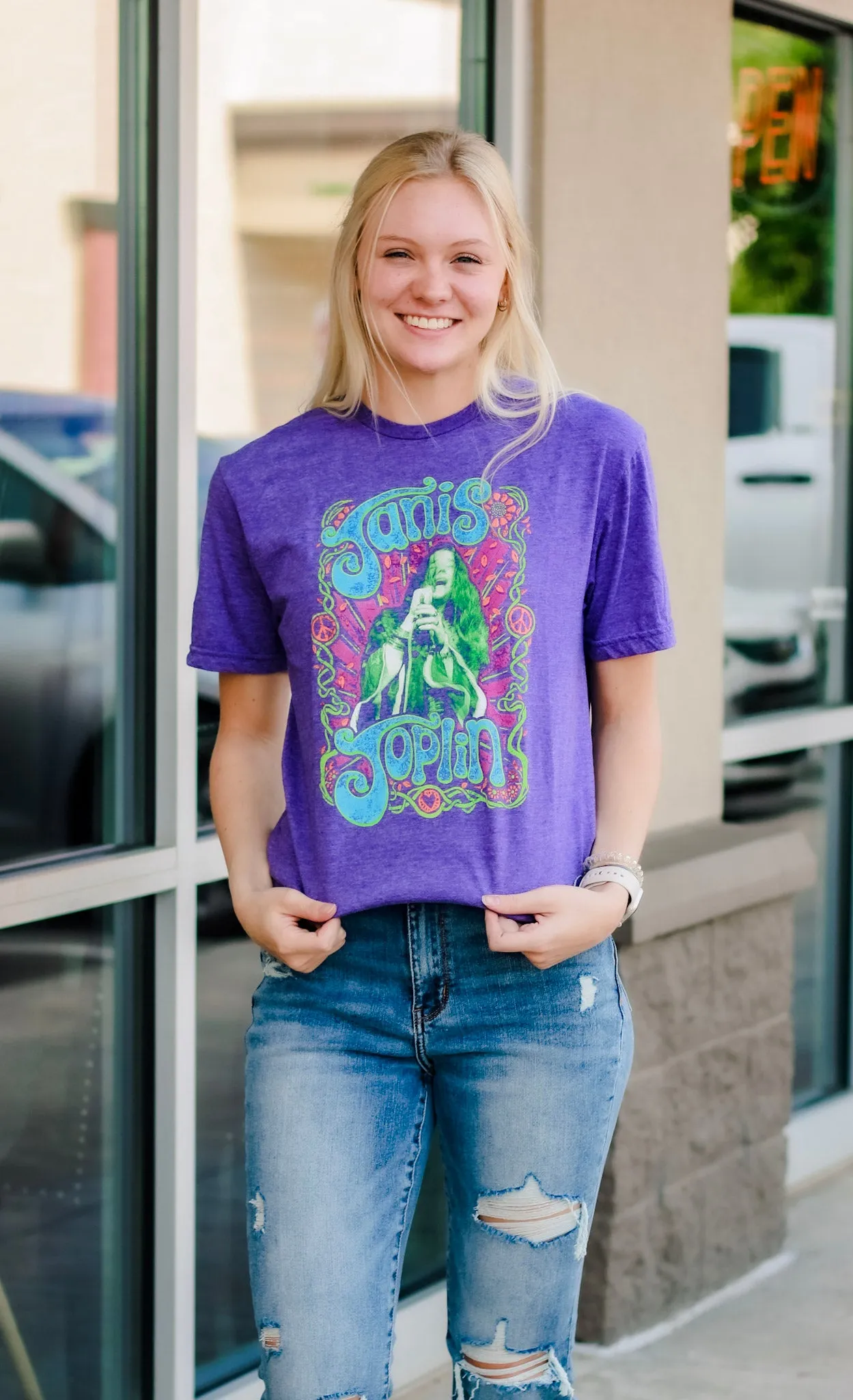 Janis Joplin Piece of my Heart Vintage Tee