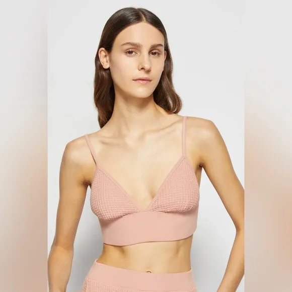 Jonathan Simkhai Standard NWT Juliette Bralette in Chai