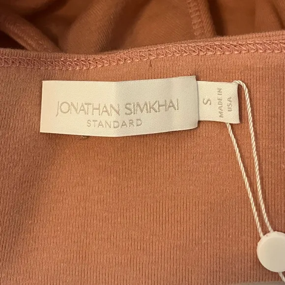 Jonathan Simkhai Standard NWT Juliette Bralette in Chai