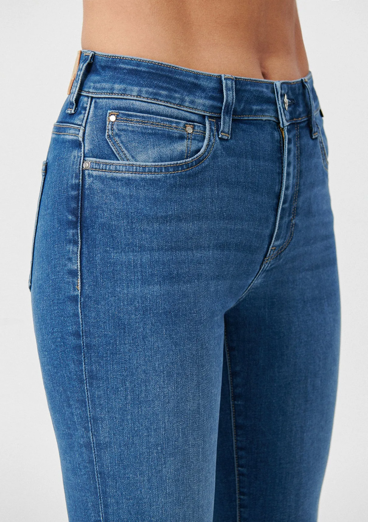Kendra Mid Brushed Stretch Jean Pants