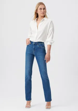 Kendra Mid Brushed Stretch Jean Pants
