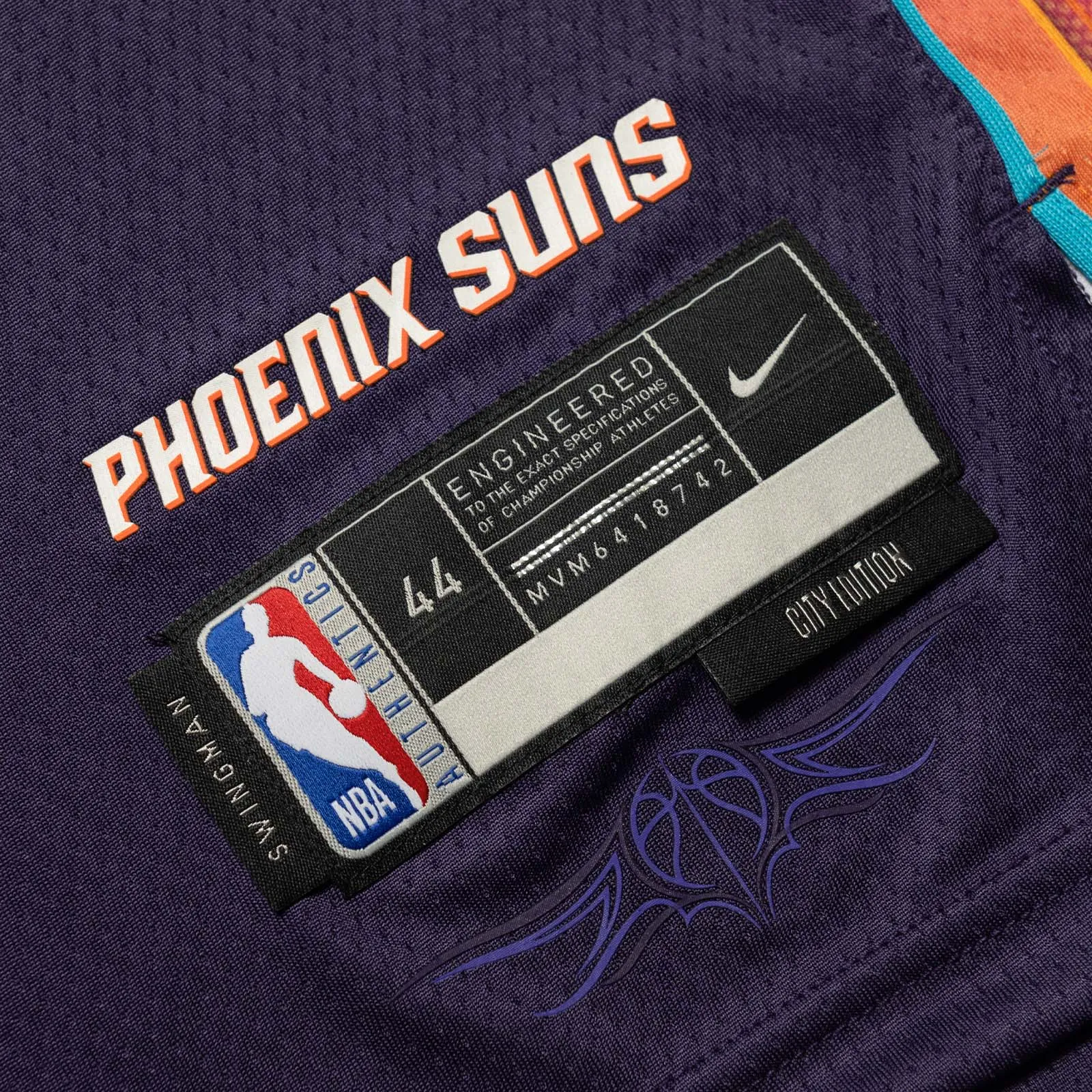 Kevin Durant Phoenix Suns 2024 City Edition Swingman Jersey - Purple