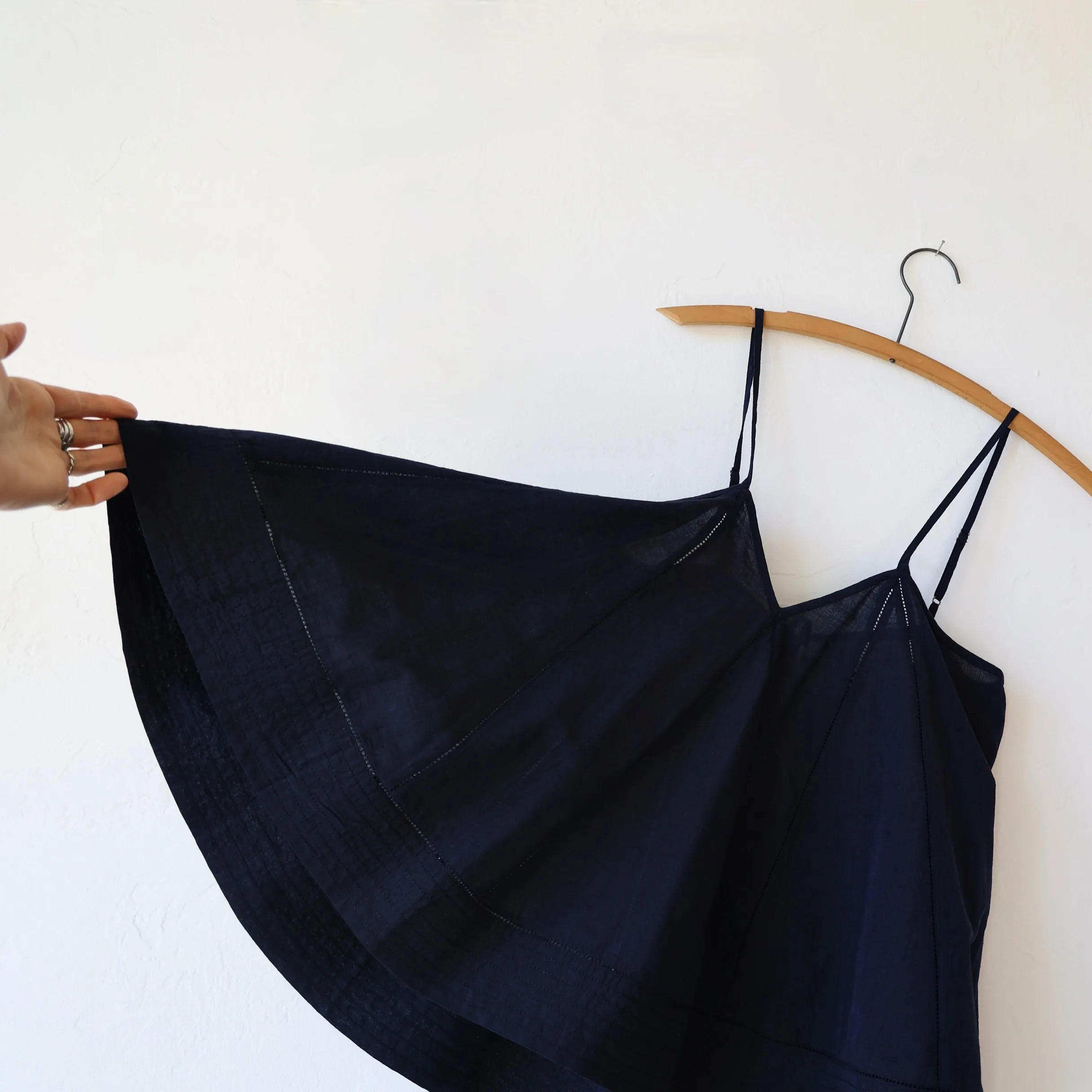Khadi and Co. Strappy Top - Dark Indigo