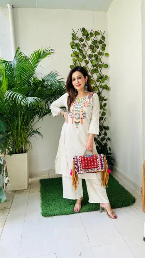 Khadi Co-ord Set