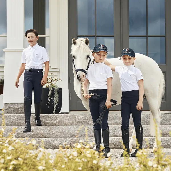 Kingsland Classic Showshirt Short Sleeves for Junior Boys