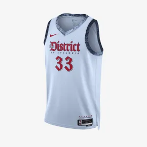 Kyle Kuzma Washington Wizards 2024/25 City Edition Swingman Jersey - Hydrogen Blue