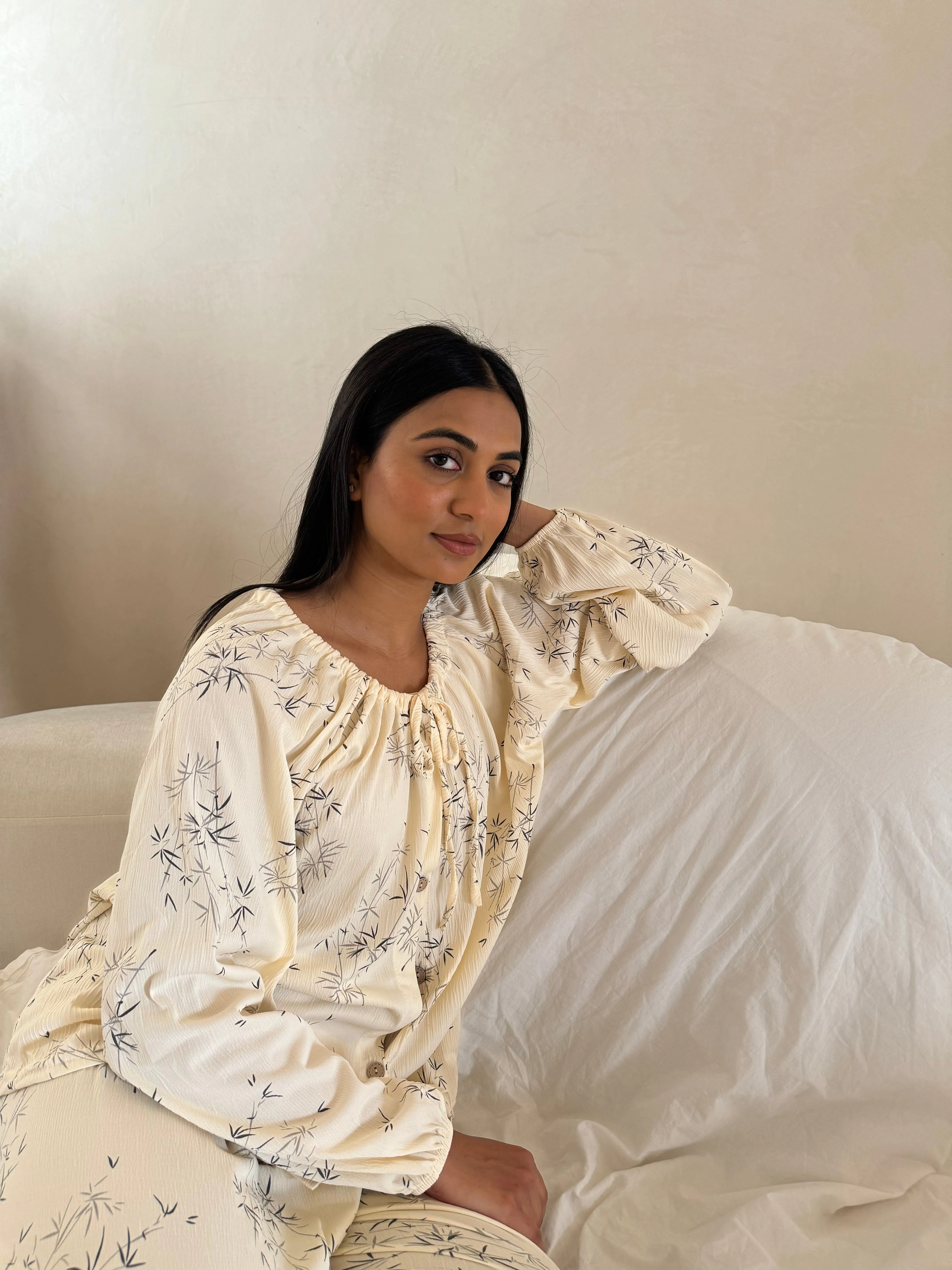 Lacey Cotton Sleepwear