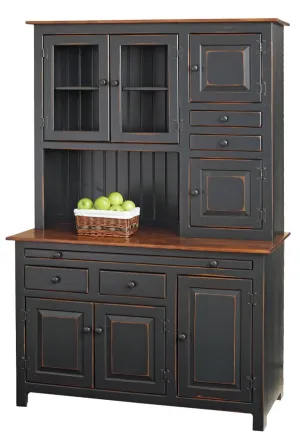 Lancaster - Amish Large Hoosier Cabinet (SHIPS OUT IN 4-8 WEEKS)