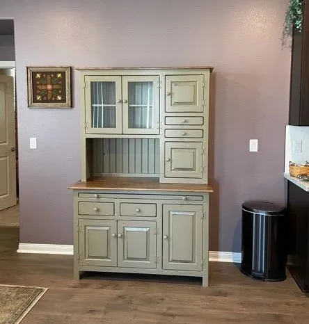 Lancaster - Amish Large Hoosier Cabinet (SHIPS OUT IN 4-8 WEEKS)
