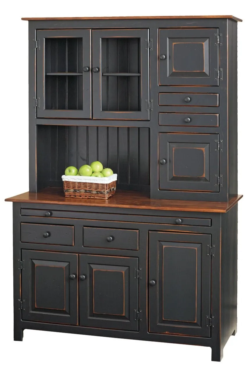 Lancaster - Amish Large Hoosier Cabinet (SHIPS OUT IN 4-8 WEEKS)