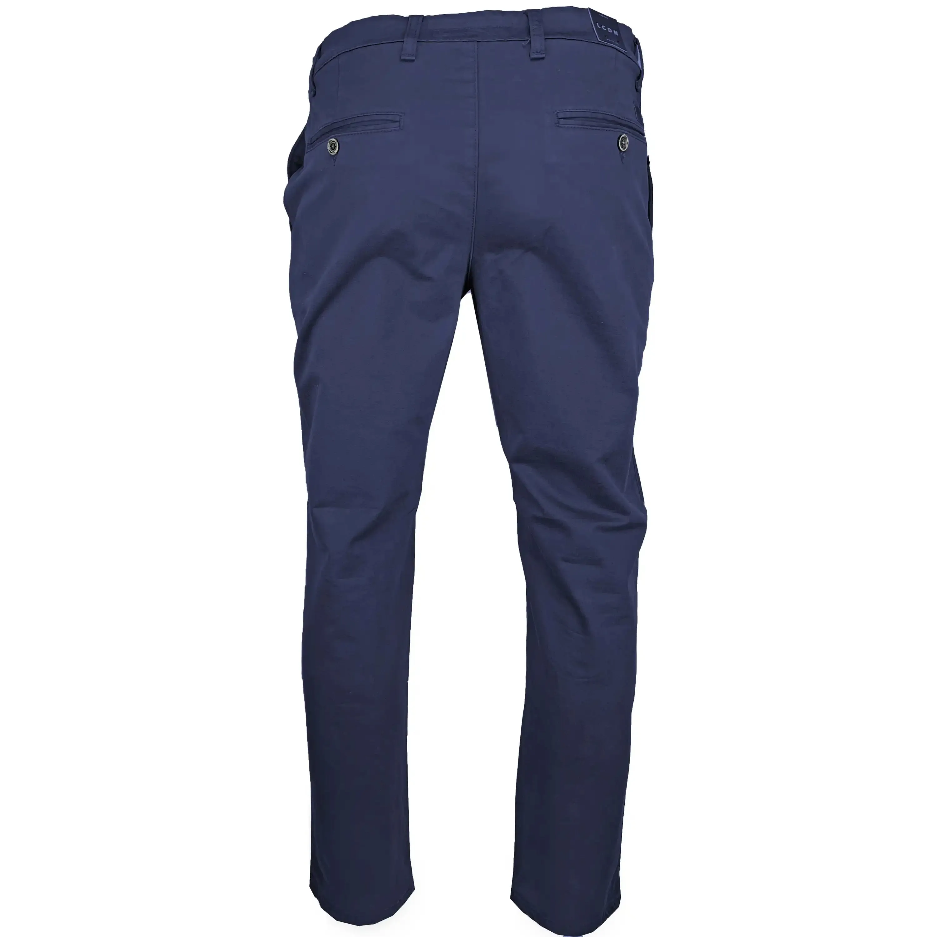LCDN By Nalo Luigi Stretch Mens Chino Trousers Navy