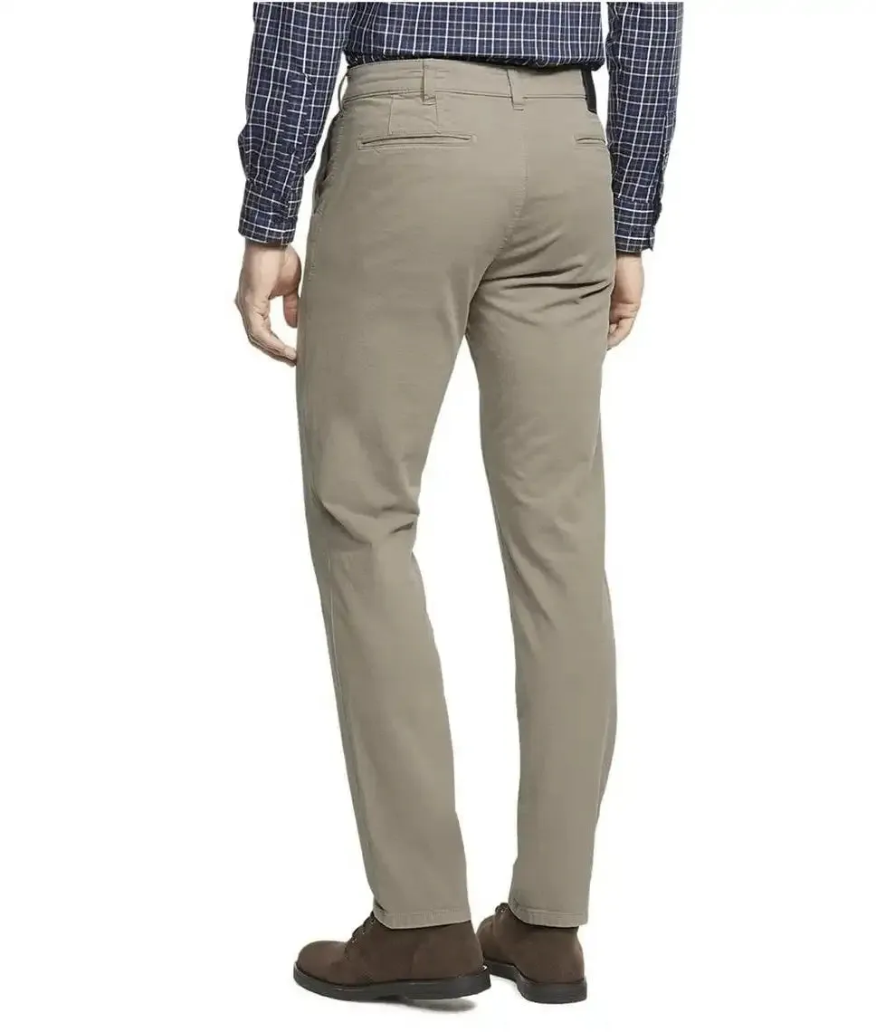 LCDN Luigi Stretch Mens Chino Trousers Taupe