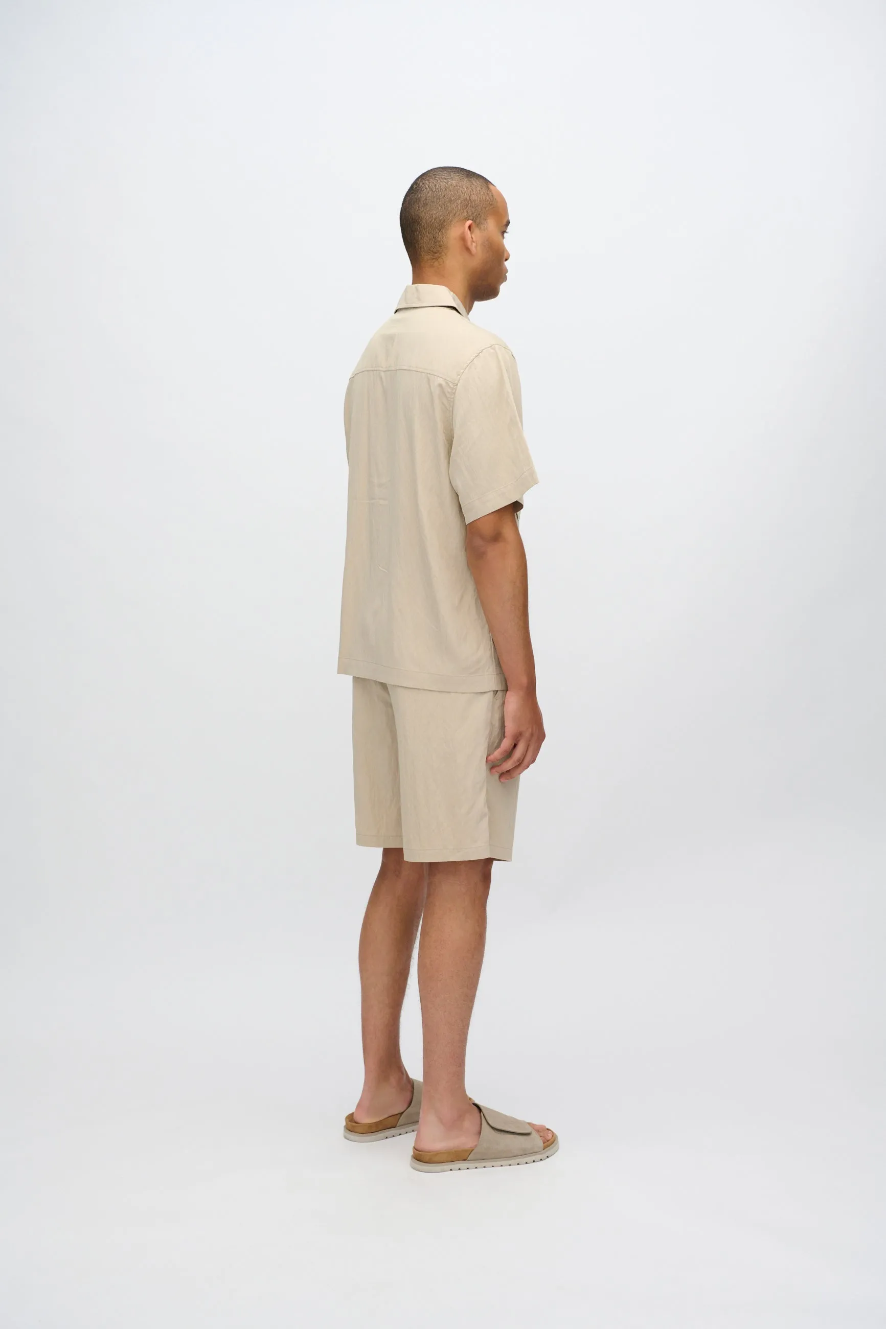 Lennon short sleeved shirt 4222 - White Pepper