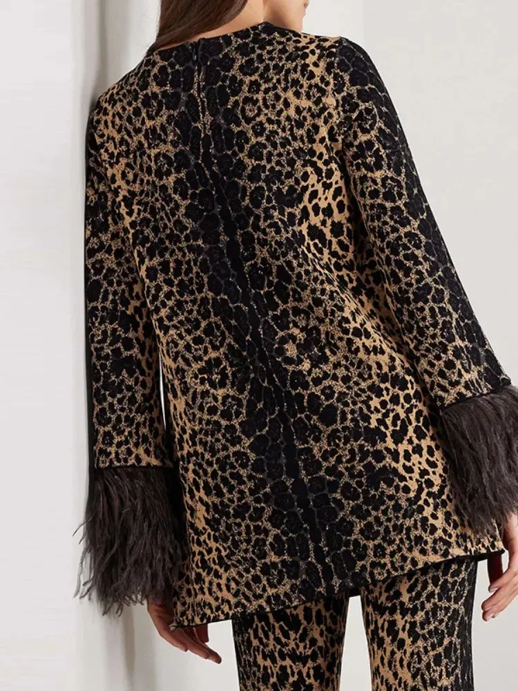 Leopard Printed Pant Sets