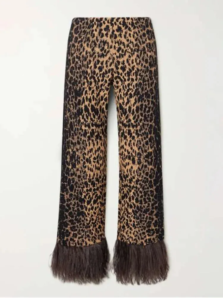 Leopard Printed Pant Sets