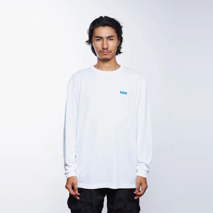 Liberaiders OG LOGO L/S DRY TEE(WHITE)