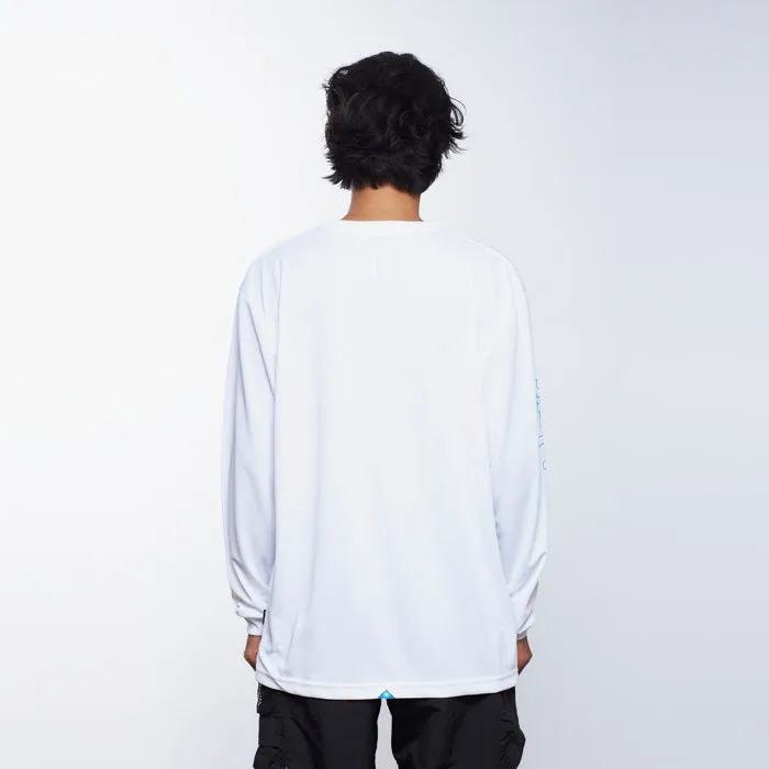 Liberaiders OG LOGO L/S DRY TEE(WHITE)
