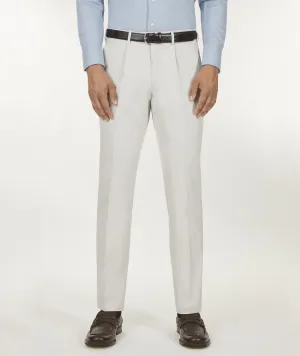 Light Beige Cotton Cashmere Chinos