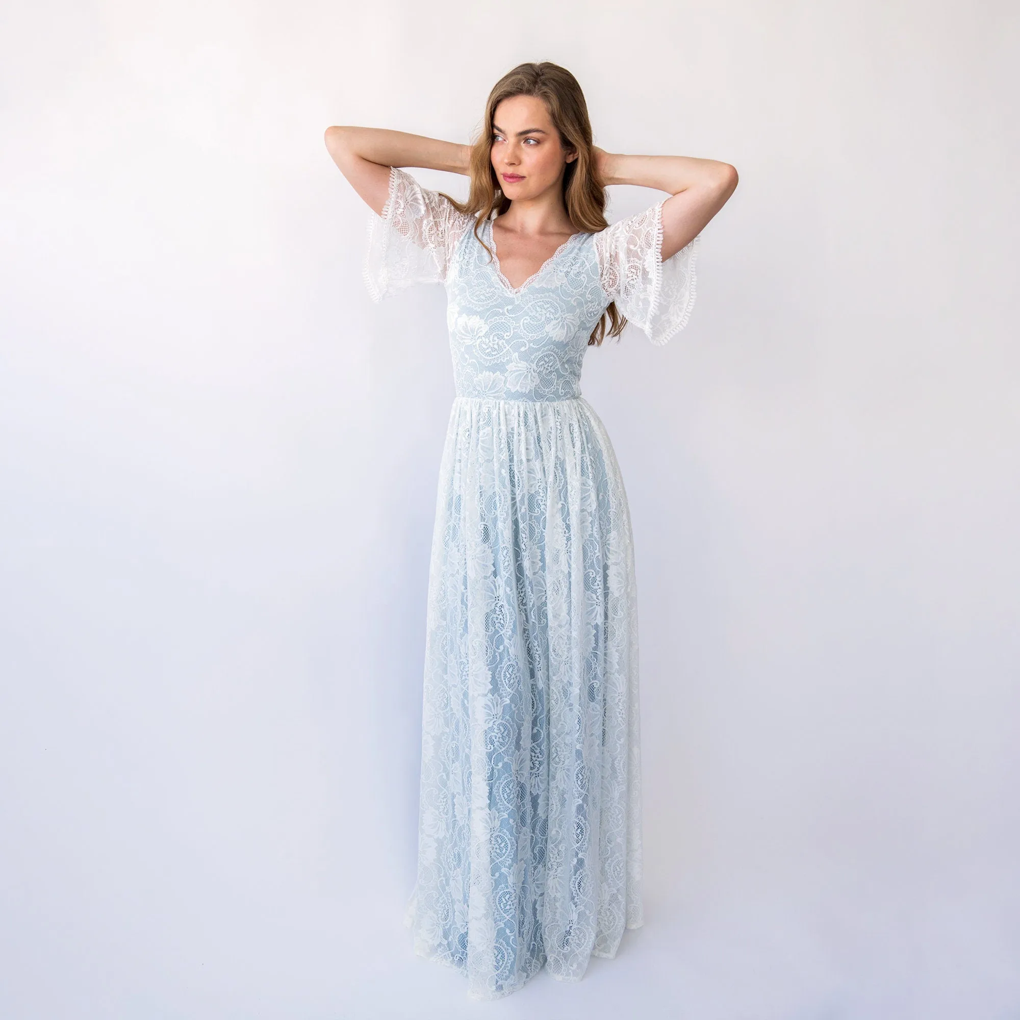 Light Blue Dress  #1428
