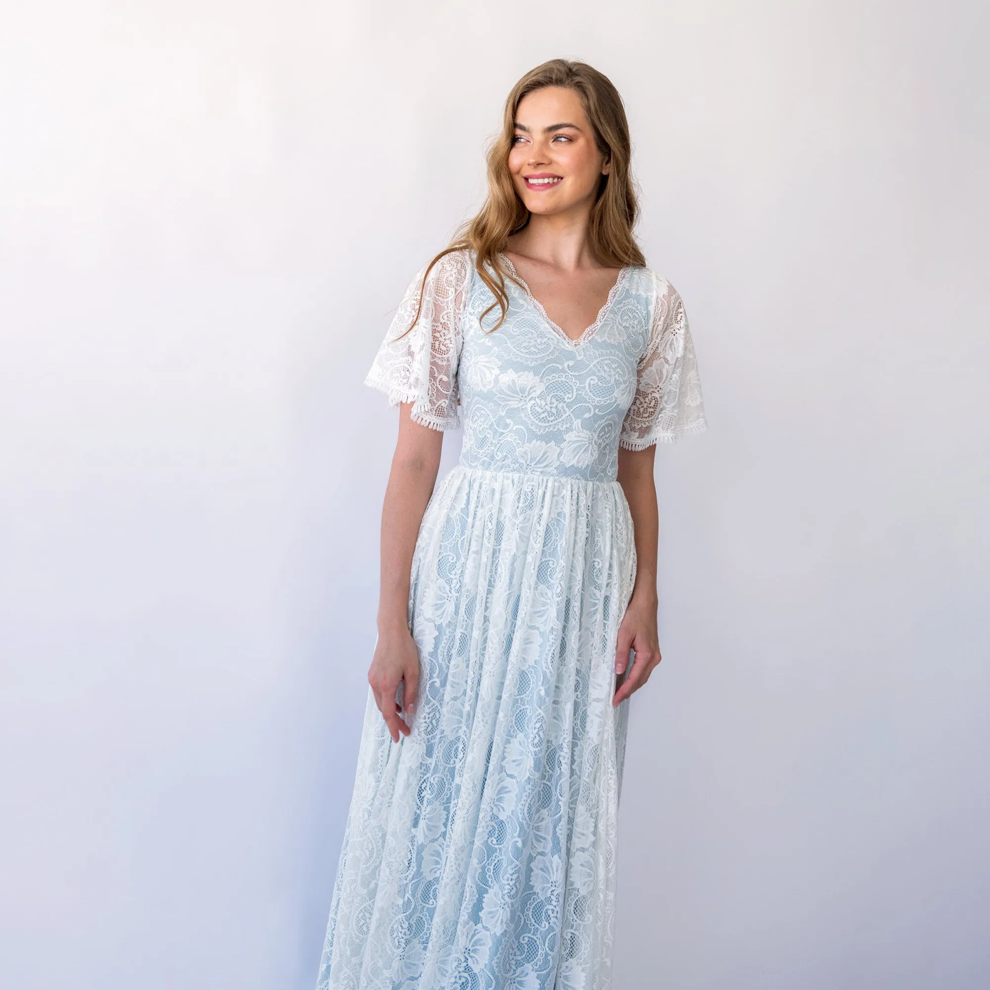 Light Blue Dress  #1428