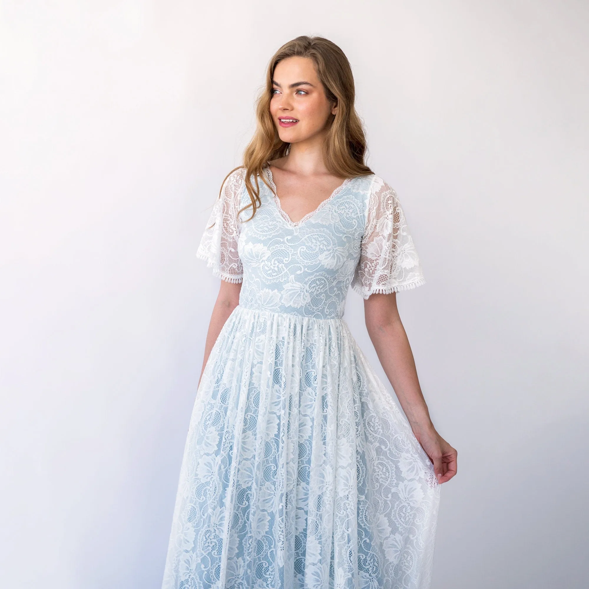 Light Blue Dress  #1428