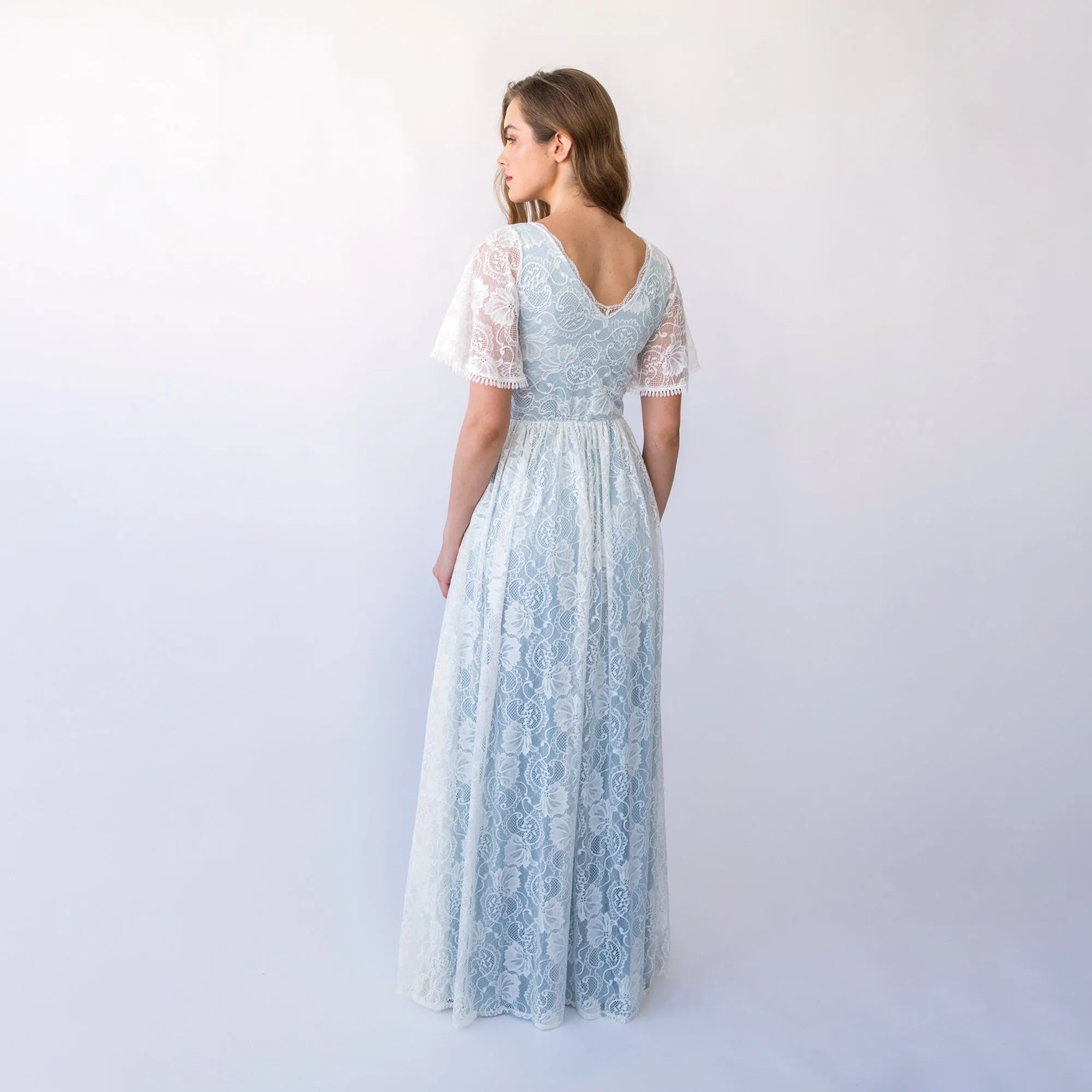 Light Blue Dress  #1428