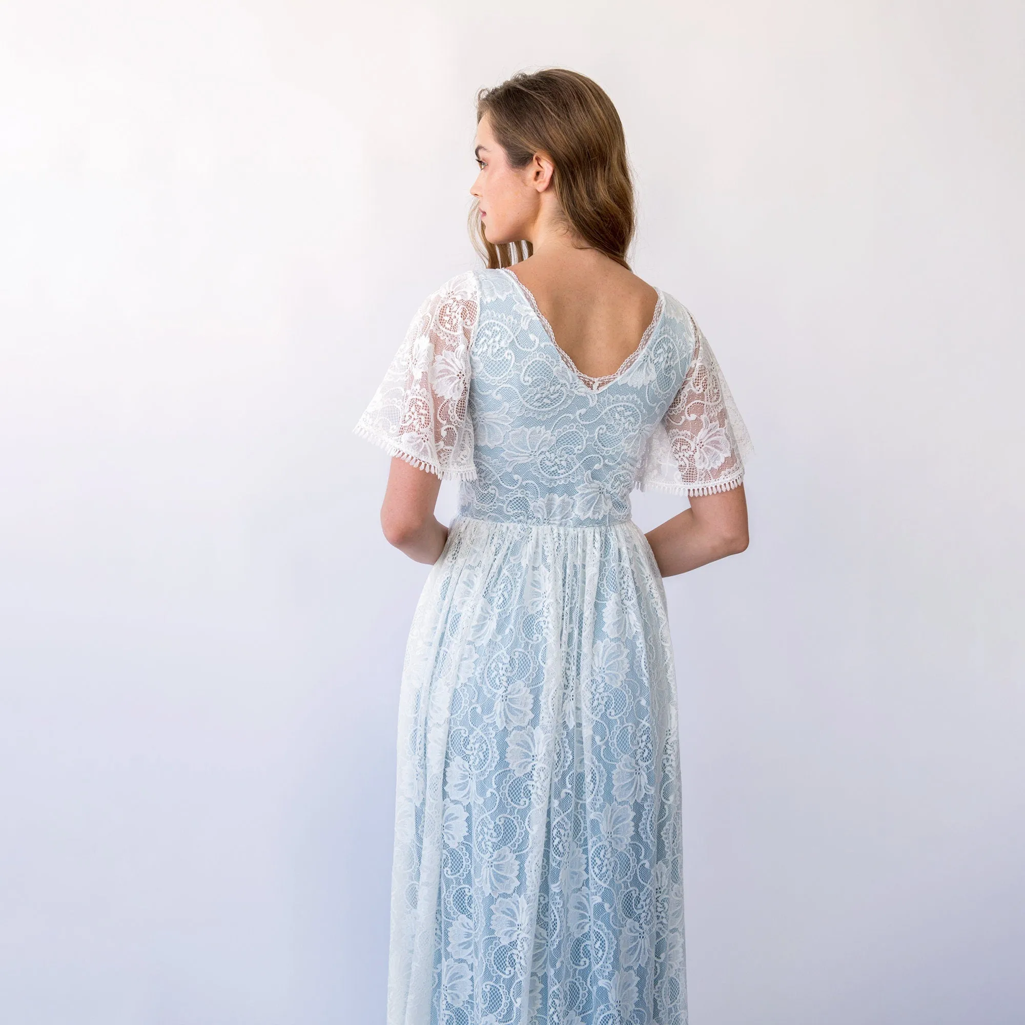 Light Blue Dress  #1428