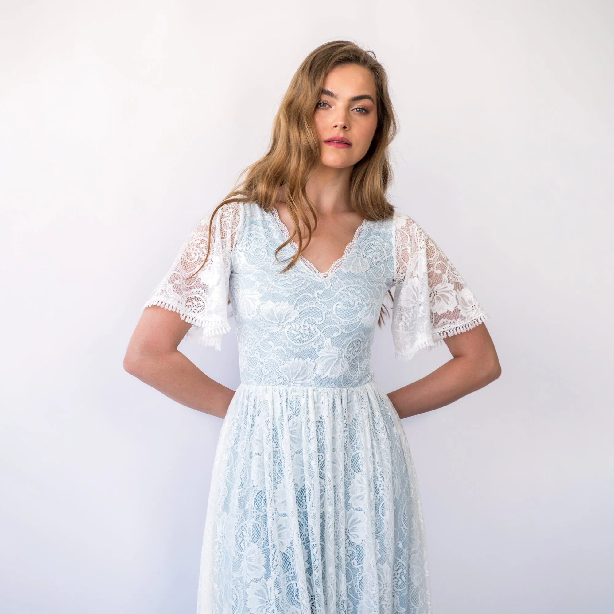 Light Blue Dress  #1428