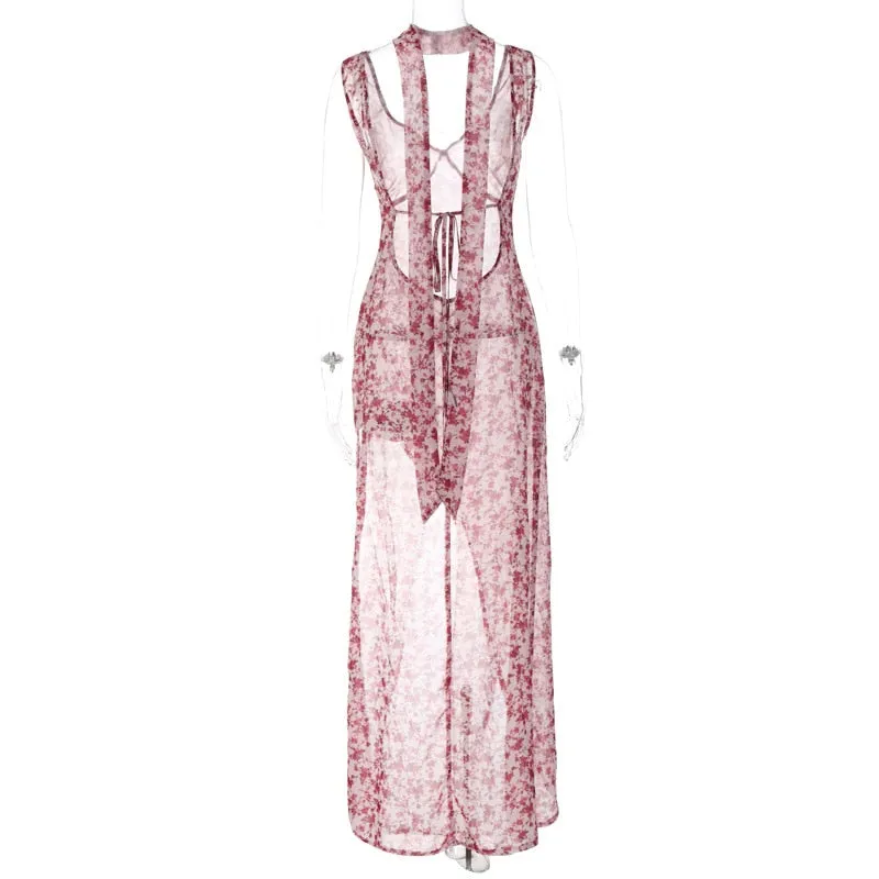Light Chiffon Maxi Dress
