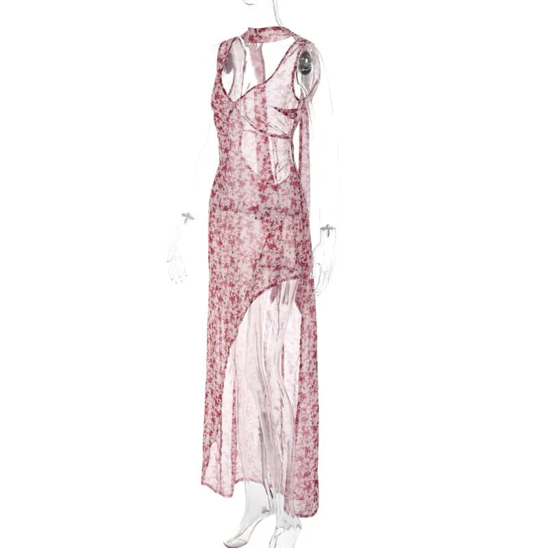 Light Chiffon Maxi Dress
